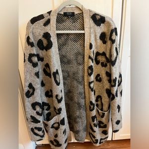 Modern Canvas Cheetah Cardigan Sweater